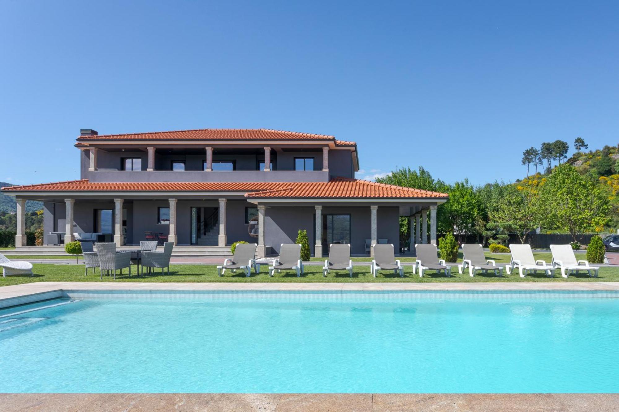 Spacious Villa Pool & Douro View By Host Wise Santa Marinha do Zezere Экстерьер фото